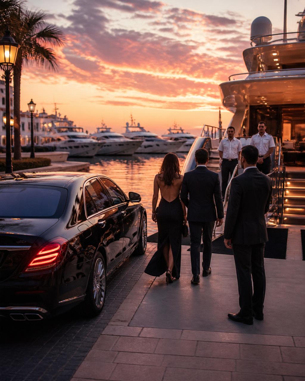 Superyacht marina transfer in Limassol